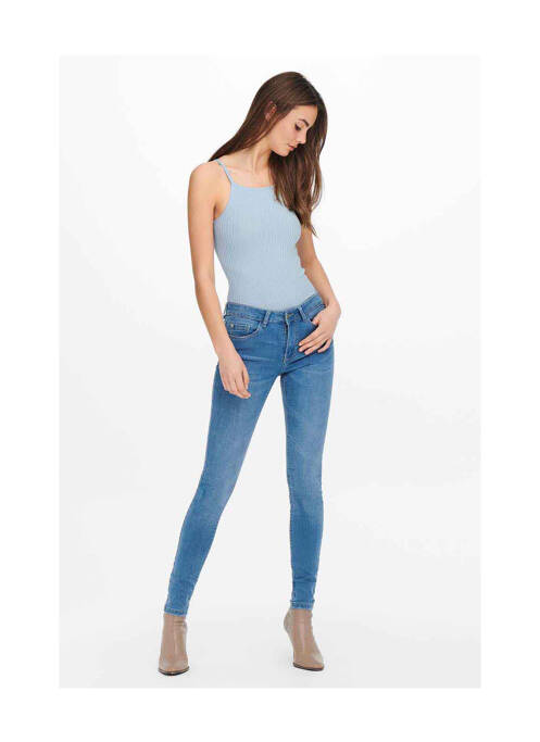 Top bleu JACQUELINE DE YONG pour femme