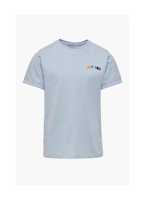 T-shirt bleu ONLY pour fille