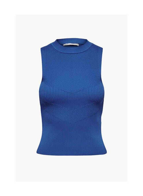 Top bleu ONLY pour femme