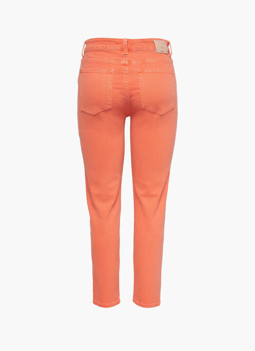 Jeans coupe slim orange ONLY pour femme