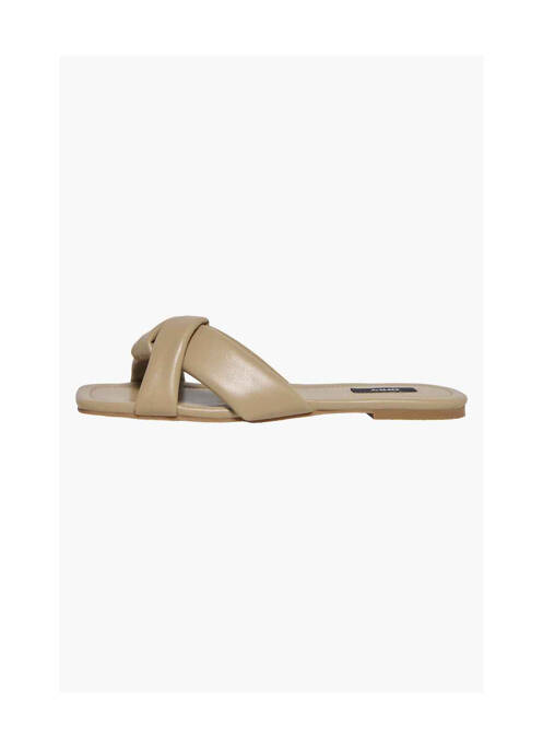 Sandales/Nu pieds vert ONLY femme