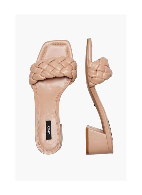 Sandales/Nu pieds rose ONLY femme