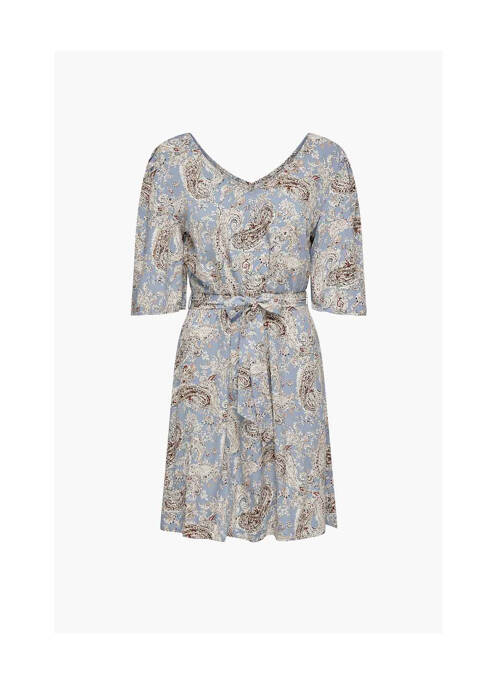 Robe courte bleu JACQUELINE DE YONG pour femme