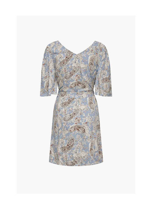 Robe courte bleu JACQUELINE DE YONG pour femme