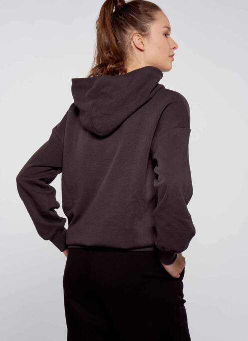 Sweat-shirt à capuche gris ONLY pour femme
