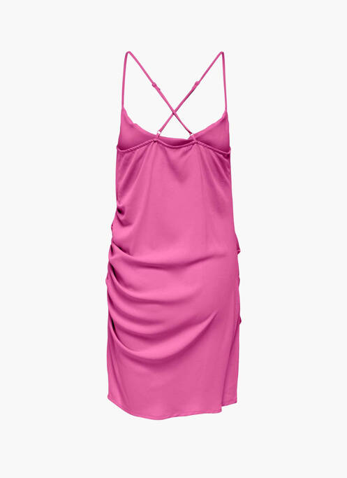 Robe courte rose ONLY pour femme