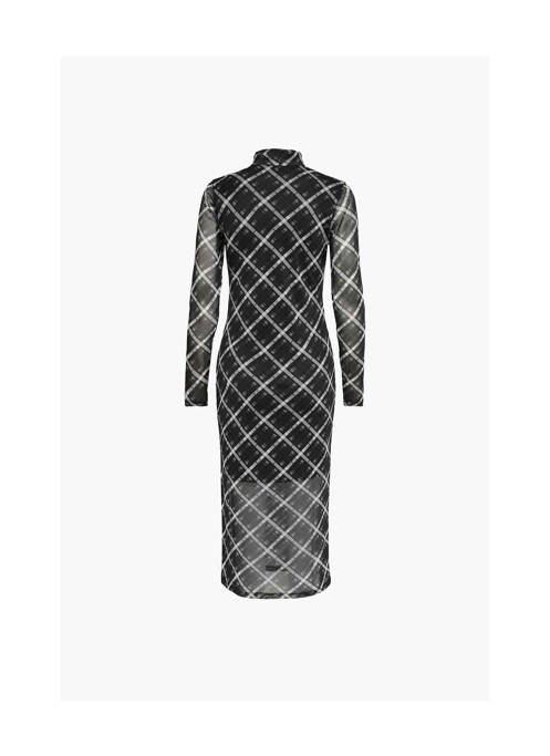 Robe mi-longue gris ONLY pour femme