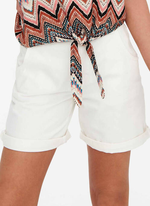 Short blanc ONLY pour femme