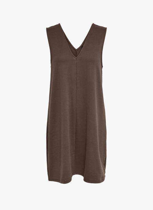 Robe courte marron ONLY pour femme