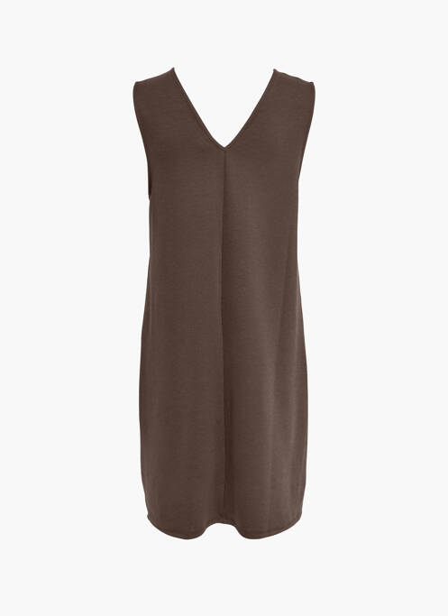 Robe courte marron ONLY pour femme