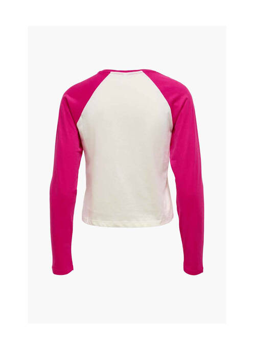 T-shirt rose ONLY pour femme