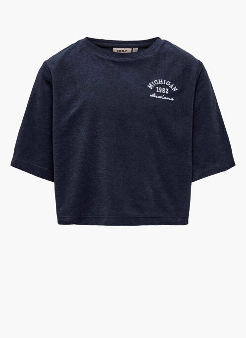 T-shirt bleu ONLY pour fille