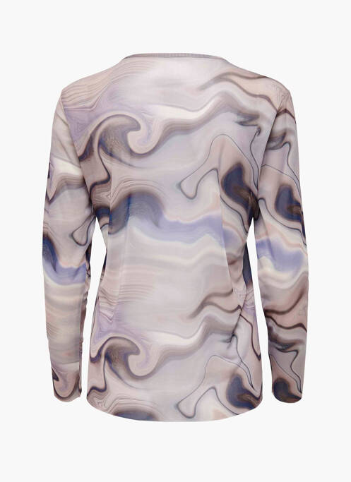 T-shirt argent JACQUELINE DE YONG pour femme