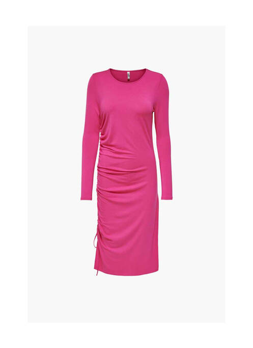 Robe courte rose JACQUELINE DE YONG pour femme