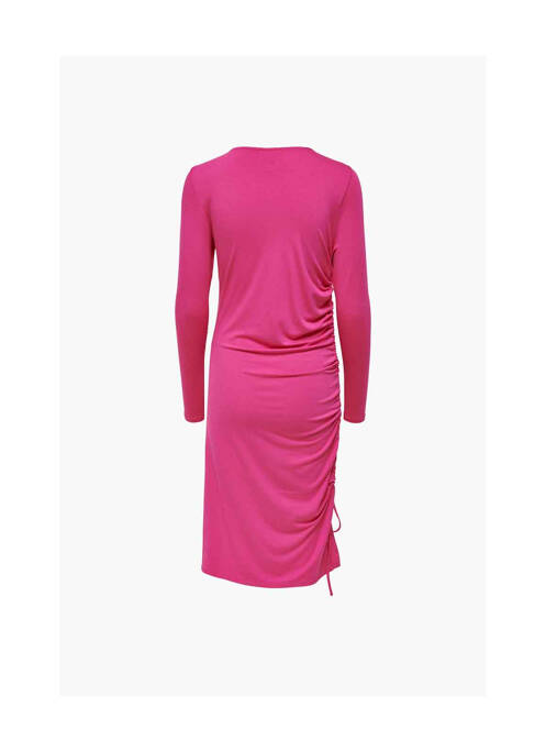 Robe courte rose JACQUELINE DE YONG pour femme