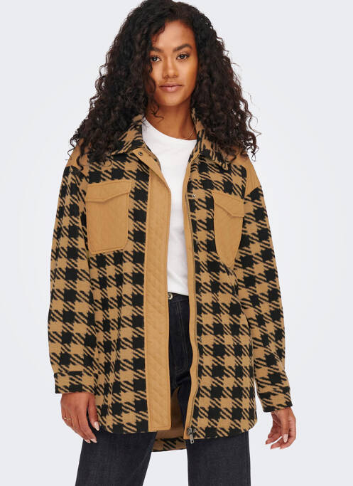 Veste casual marron ONLY pour femme