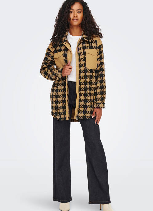 Veste casual marron ONLY pour femme