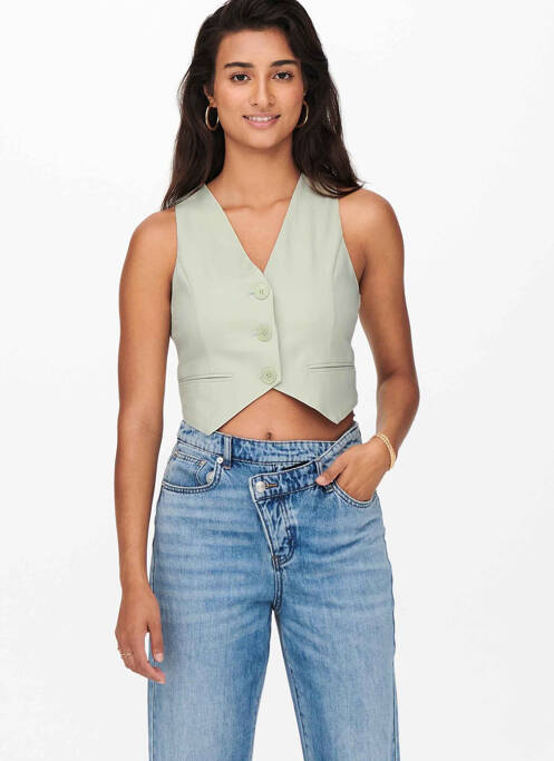Blazer vert ONLY pour femme