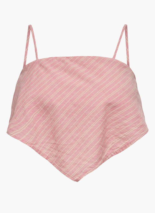 Top rose ONLY pour femme