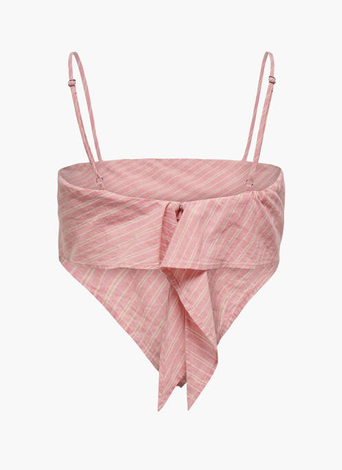 Top rose ONLY pour femme