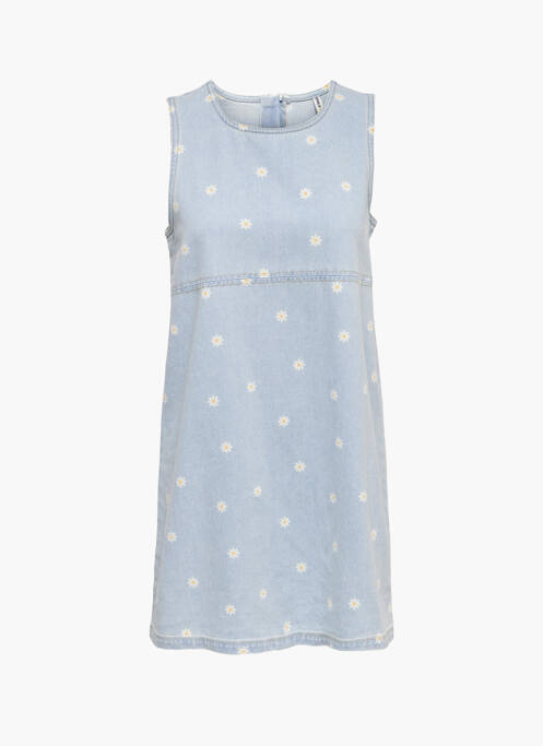 Robe courte bleu ONLY pour femme