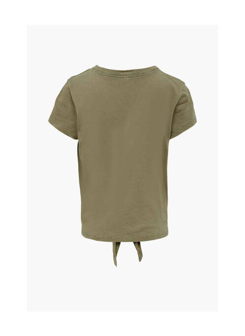 T-shirt marron ONLY pour fille