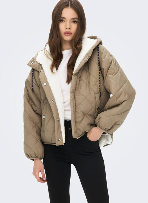 Veste casual marron ONLY pour femme