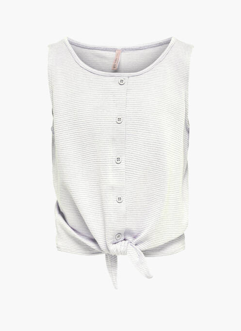 T-shirt beige ONLY pour fille