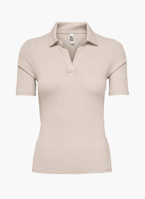 T-shirt gris JACQUELINE DE YONG pour femme