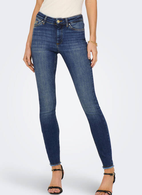 Jeans skinny bleu ONLY pour femme