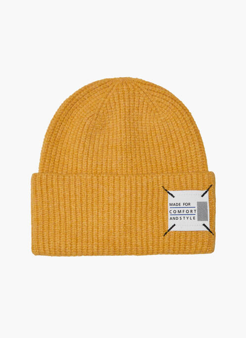 Bonnet jaune ONLY femme