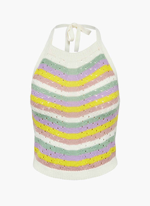 Top blanc JACQUELINE DE YONG pour femme