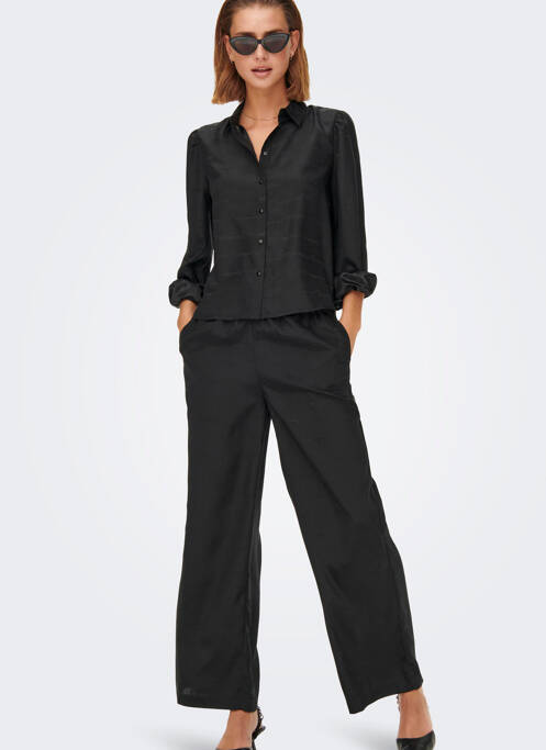 Pantalon flare noir JACQUELINE DE YONG pour femme
