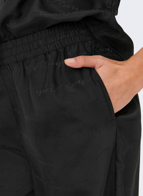 Pantalon flare noir JACQUELINE DE YONG pour femme