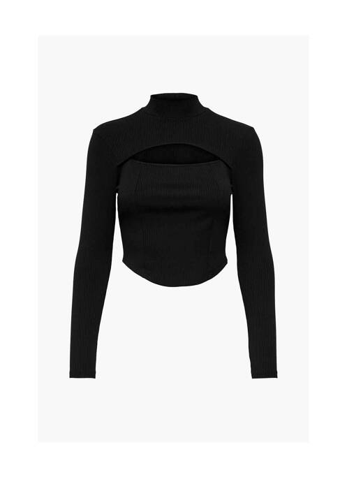 T-shirt noir ONLY pour femme
