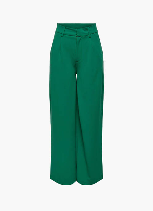 Pantalon droit vert JACQUELINE DE YONG pour femme