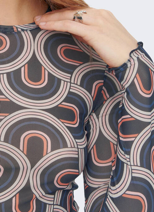 T-shirt bleu ONLY femme