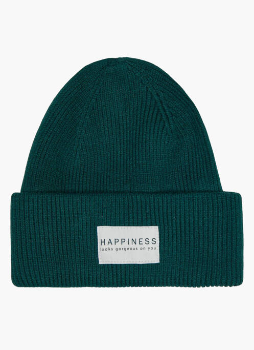 Bonnet vert ONLY femme