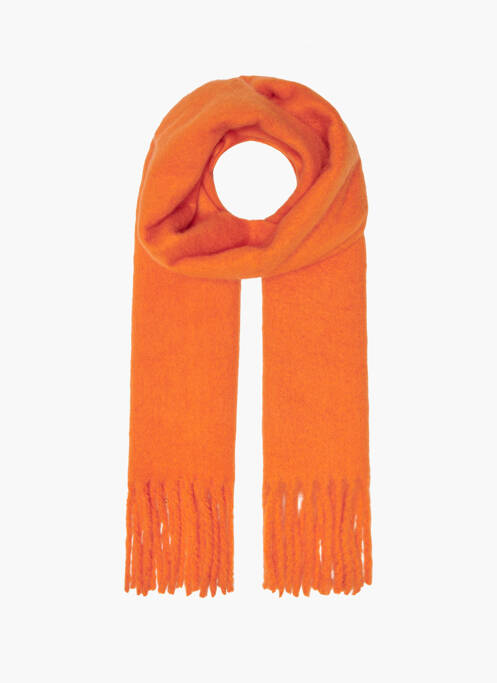 Echarpe orange ONLY femme