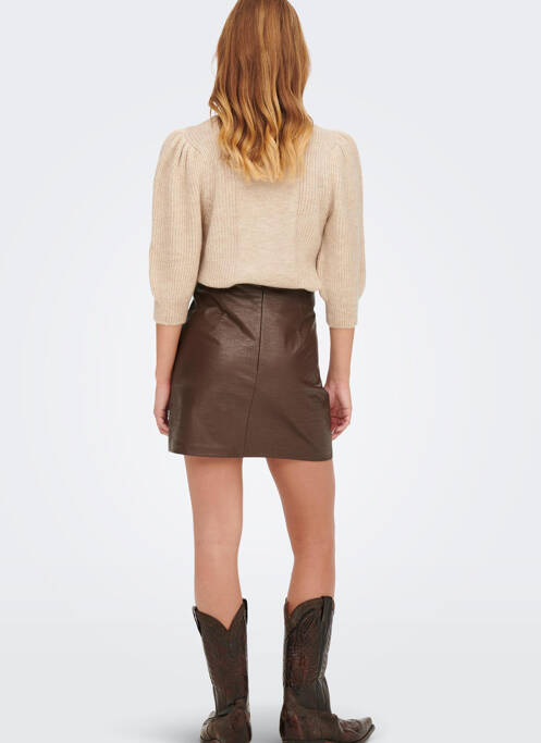 Jupe courte rouge ONLY pour femme