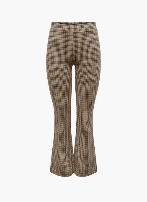 Pantalon flare marron JACQUELINE DE YONG pour femme