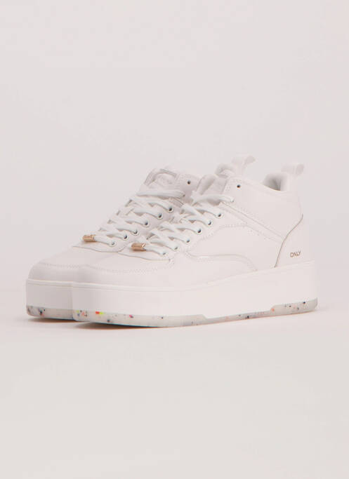 Baskets blanc ONLY femme