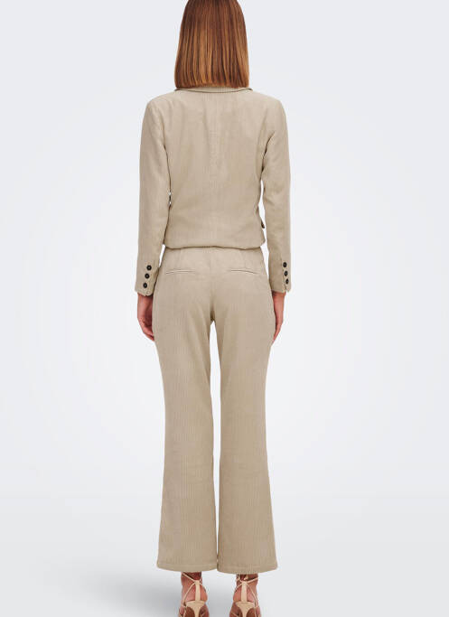 Pantalon flare beige JACQUELINE DE YONG pour femme