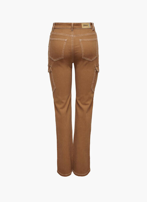 Pantalon cargo marron ONLY pour femme