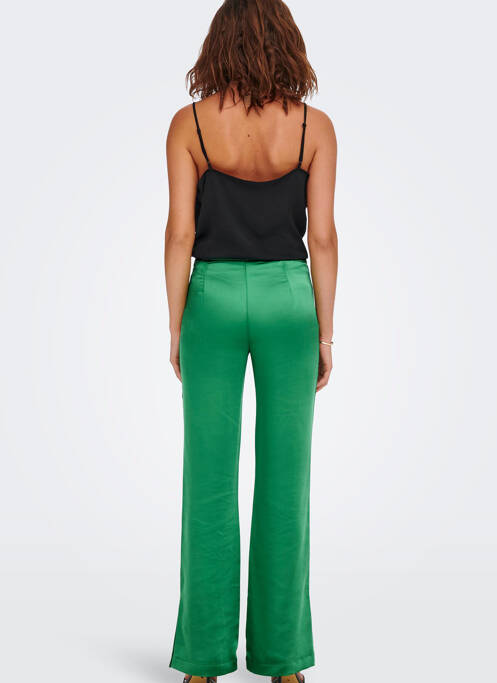 Pantalon large vert ONLY pour femme