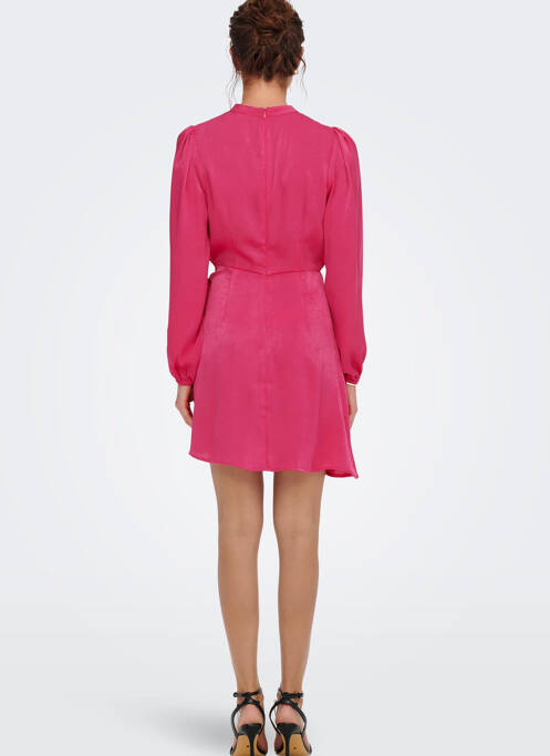 Robe courte rose ONLY pour femme