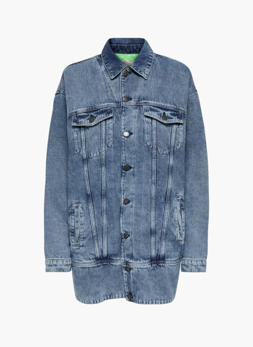 Veste casual bleu ONLY pour femme