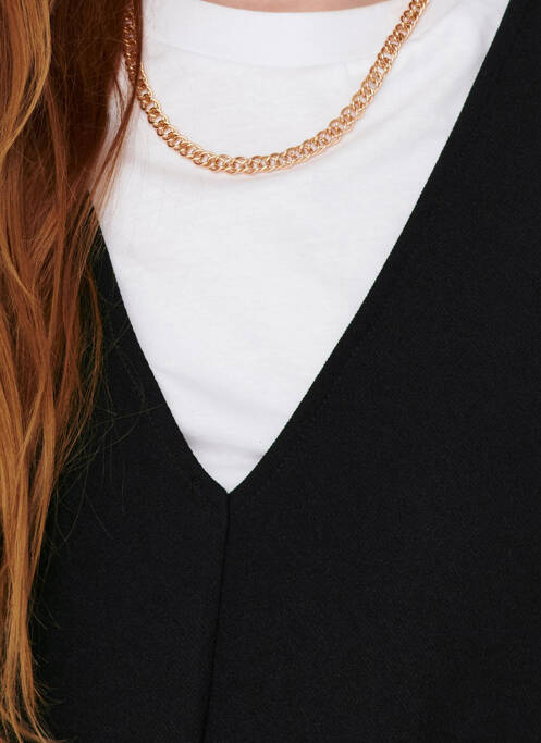 Robe courte noir JACQUELINE DE YONG femme