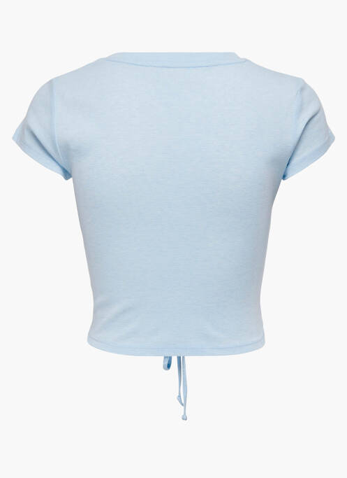 T-shirt bleu ONLY pour femme