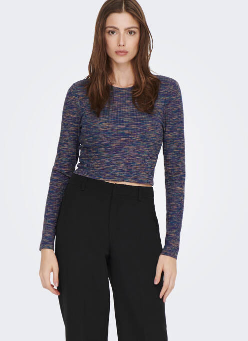 T-shirt bleu ONLY pour femme